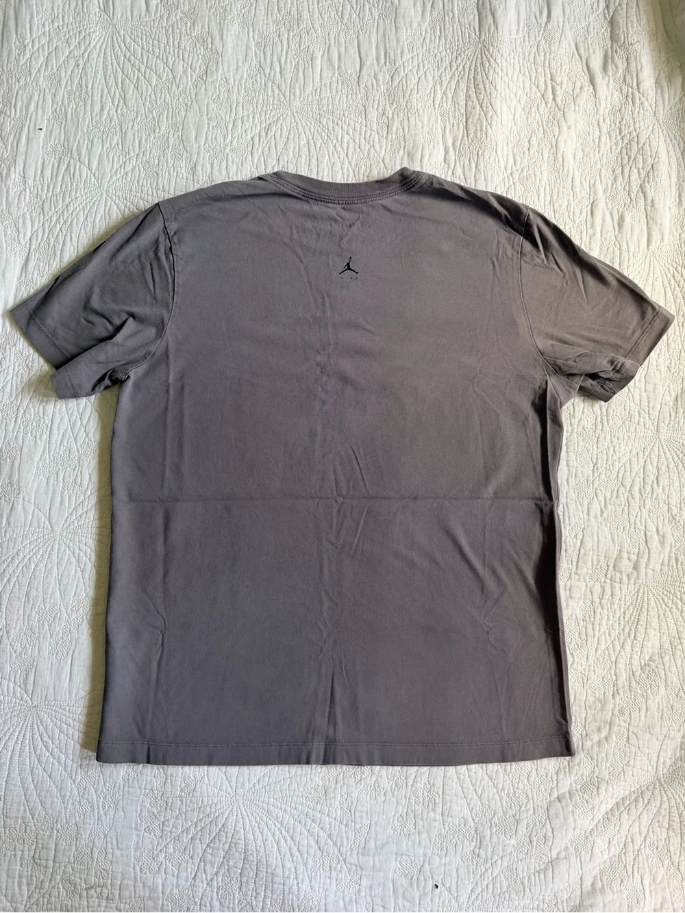 Jordan Men's Gray Logo T-Shirt